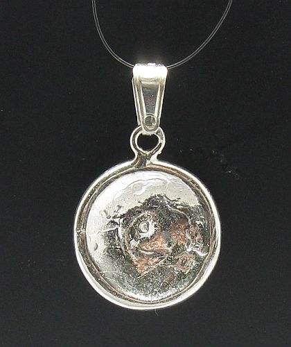 Sterling silver pendant - Sun
